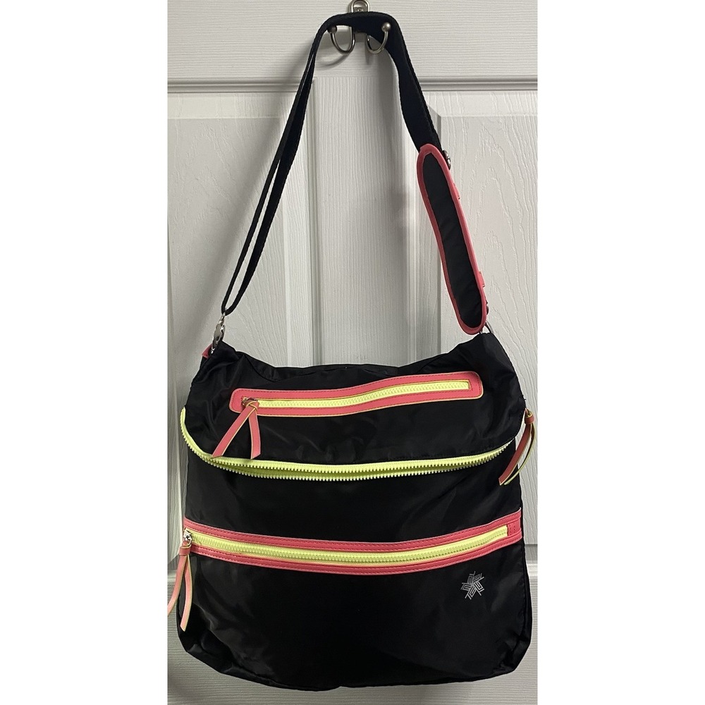 TEKGEAR‎ Unisex Crossbody Messenger Soft Tote Laptop Bag Gym Bag 13.5x16.5x3"